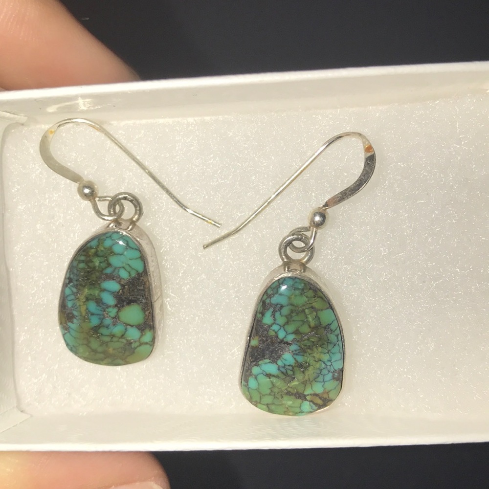 turquoise stone earrings
